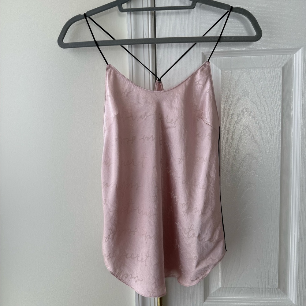 Y2K Victoria Secret Lingerie Top Racerback Viscose Blend Small. Great condition